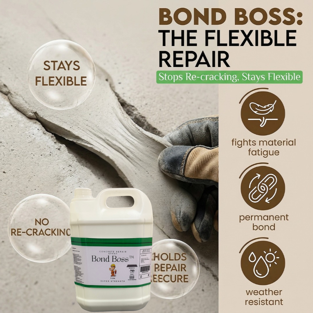 3 × 1L Hydro Boss™ + 1 × 1L Hydro Boss™ + 1 × 1L Bond Boss™  & paint brush FREE.